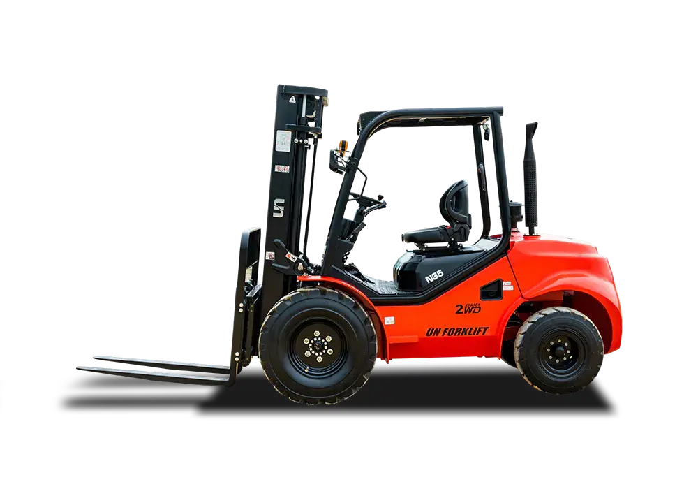 N Series 2.5T-3.5T 2WD Rough Terrain Forklift