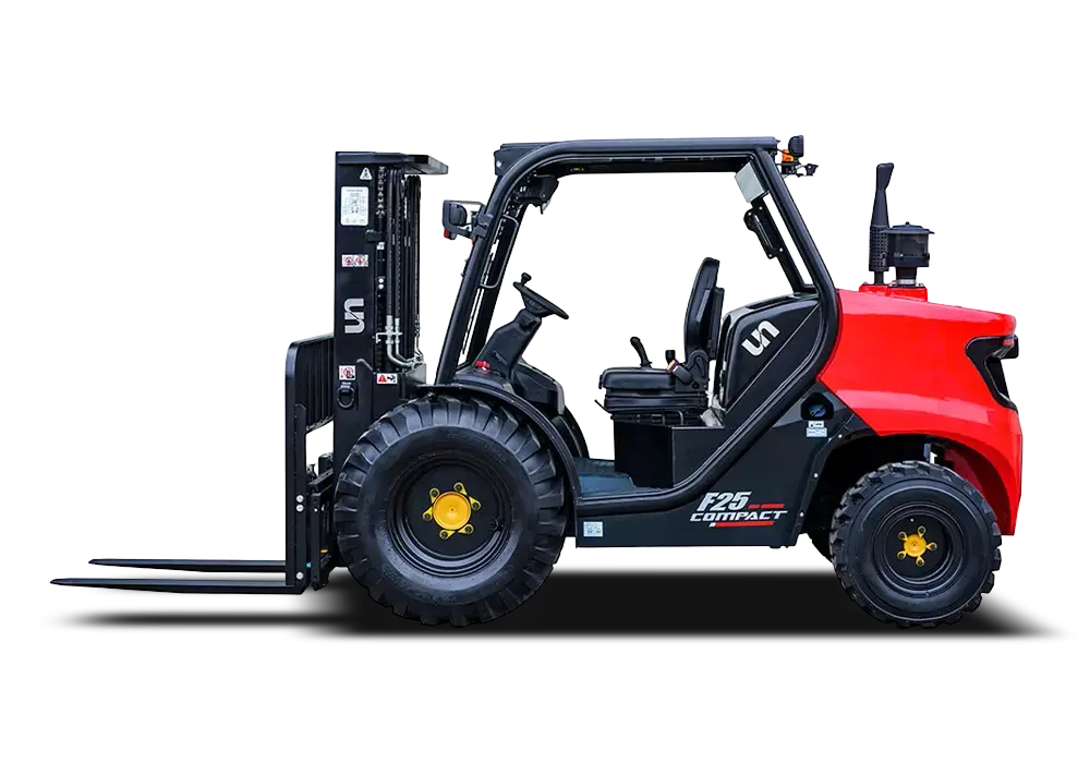 F Series 2.5T 2WD & 4WD Rough Terrain Forklift (Compact)